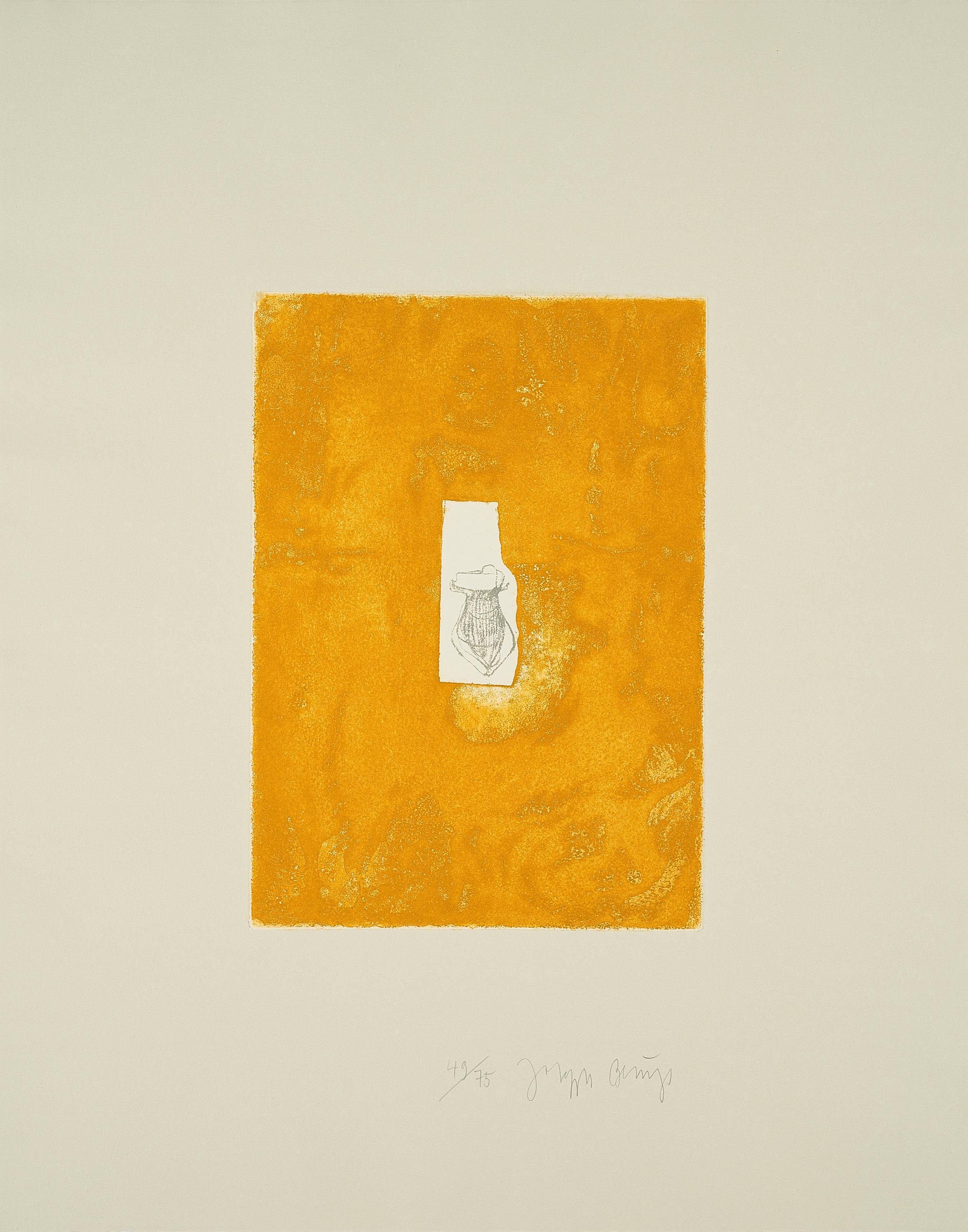 Joseph Beuys - Honiggefäß (Aus: Suite Zirkulationszeit).