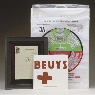 Joseph Beuys - Ja Ja Ja Ja Ja Nee Nee Nee Nee Nee; Free Democratic Socialism; and How the Dictatorship of the Parties Can Be Overcome (Sch. 13; 32; and 40)