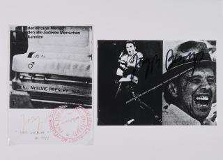 Joseph Beuys - Konvolut von 2 Postkarten.