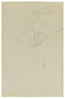 Joseph Beuys - Mutterschaftszeichnung (Motherhood Drawing)