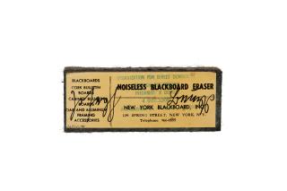 Joseph Beuys - Noiseless Blackboard Eraser