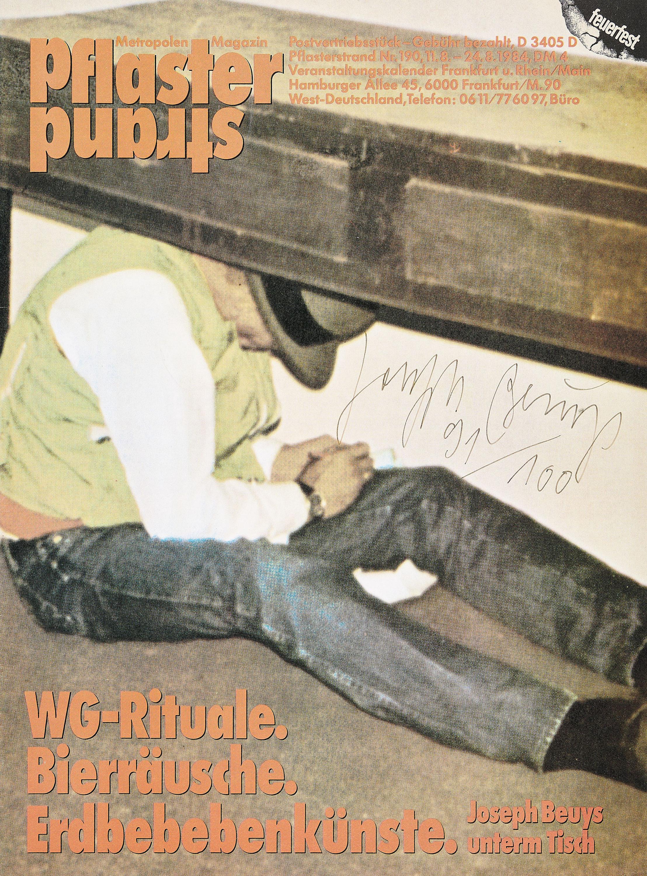 Joseph Beuys - Pflasterstrand.