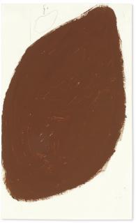 Joseph Beuys - Untitled (Braun Kreuz Lemon)