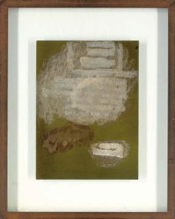 Joseph Beuys - Untitled (Music score on zinc)