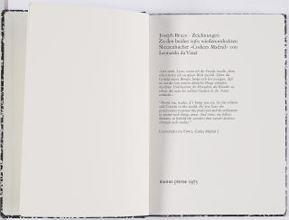 Joseph Beuys - Zeichnungen zu Leonardo Codices Madrid