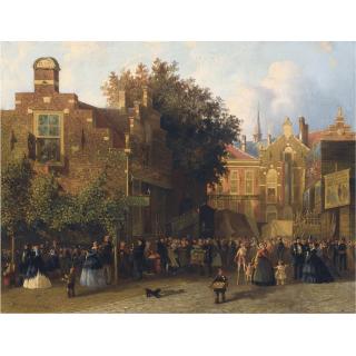 Joseph Bles - A Fair In Leiden