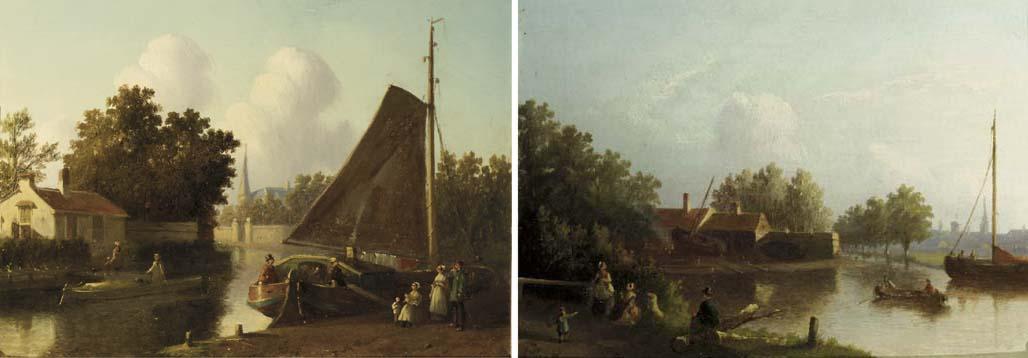 Joseph Bles - By the waterside