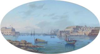 Joseph Bonello - The Grand Harbour, Valetta