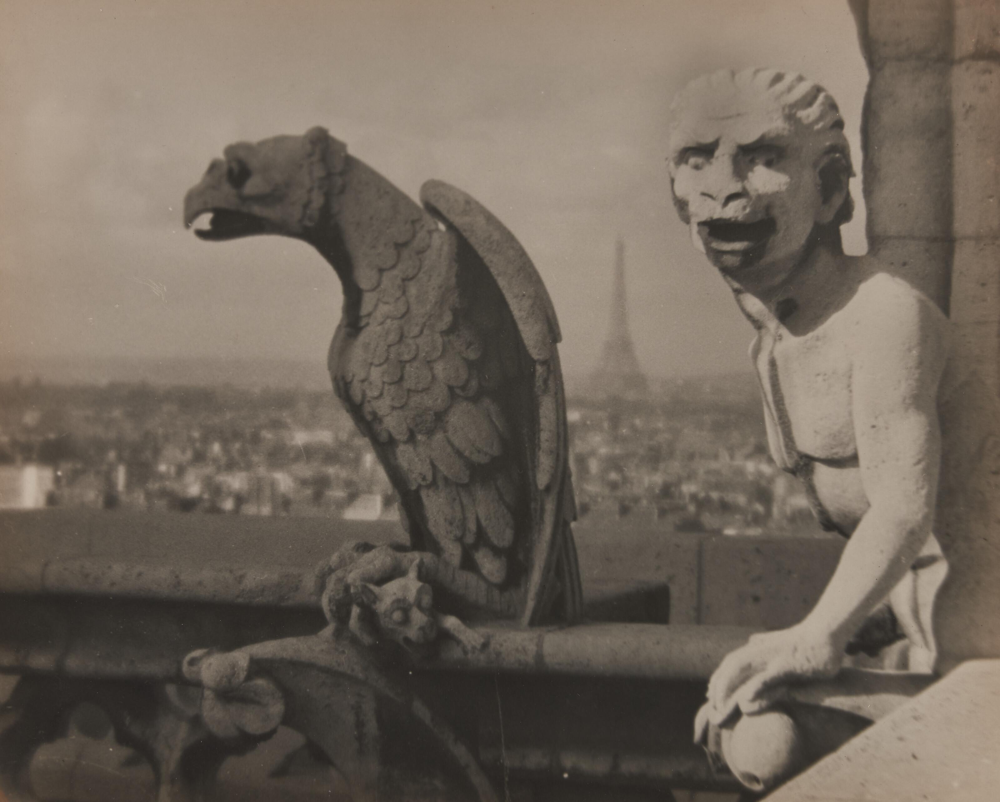 Joseph Breitenbach - Gargoyle, Notre Dame, Paris, 1928