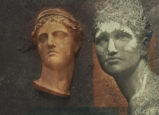 Joseph Breitenbach - Stone Heads, Paris, 1937