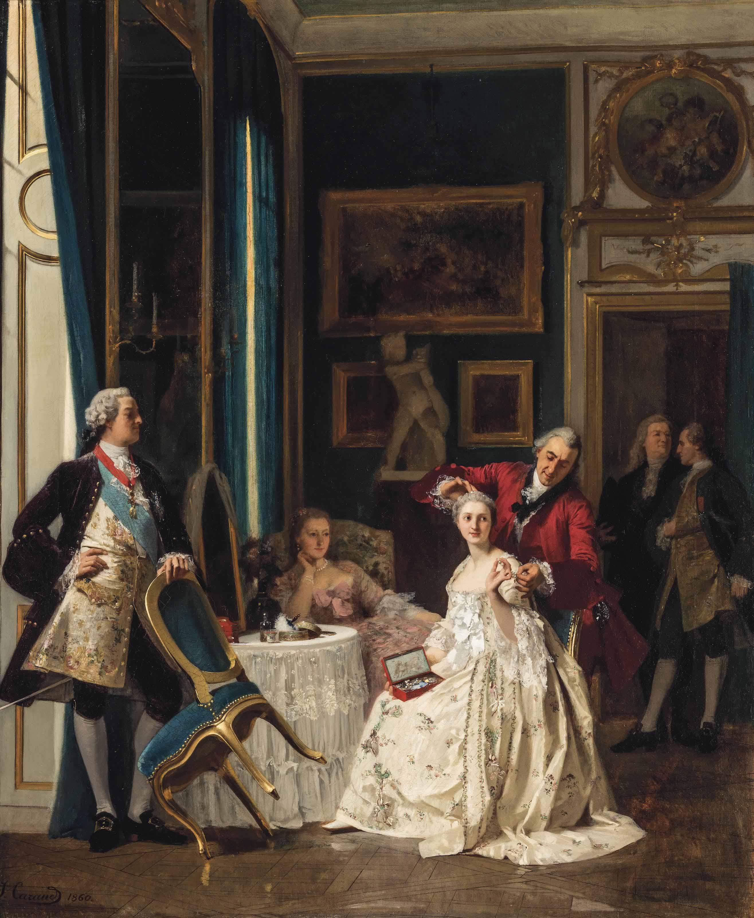Joseph Caraud - The royal court