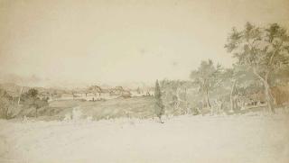 Joseph Cartwright - A view of the Citadel, Corfu