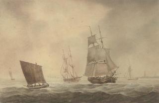 Joseph Cartwright - Trading brigs and other shipping in the Channel
