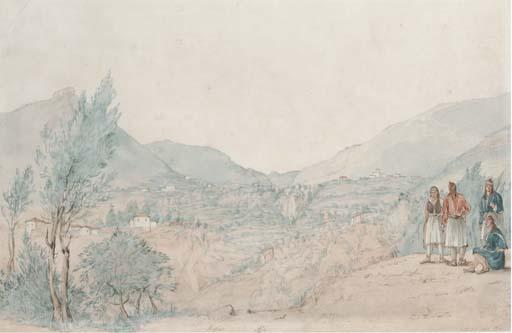 Joseph Cartwright - Waterfall At The Source Of The Cocytus, Near Parga