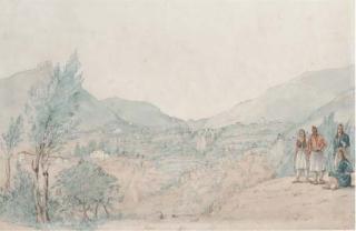 Joseph Cartwright - Waterfall At The Source Of The Cocytus, Near Parga