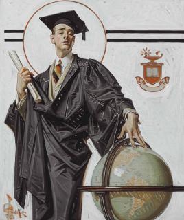 Joseph Christian Leyendecker - June Graduate