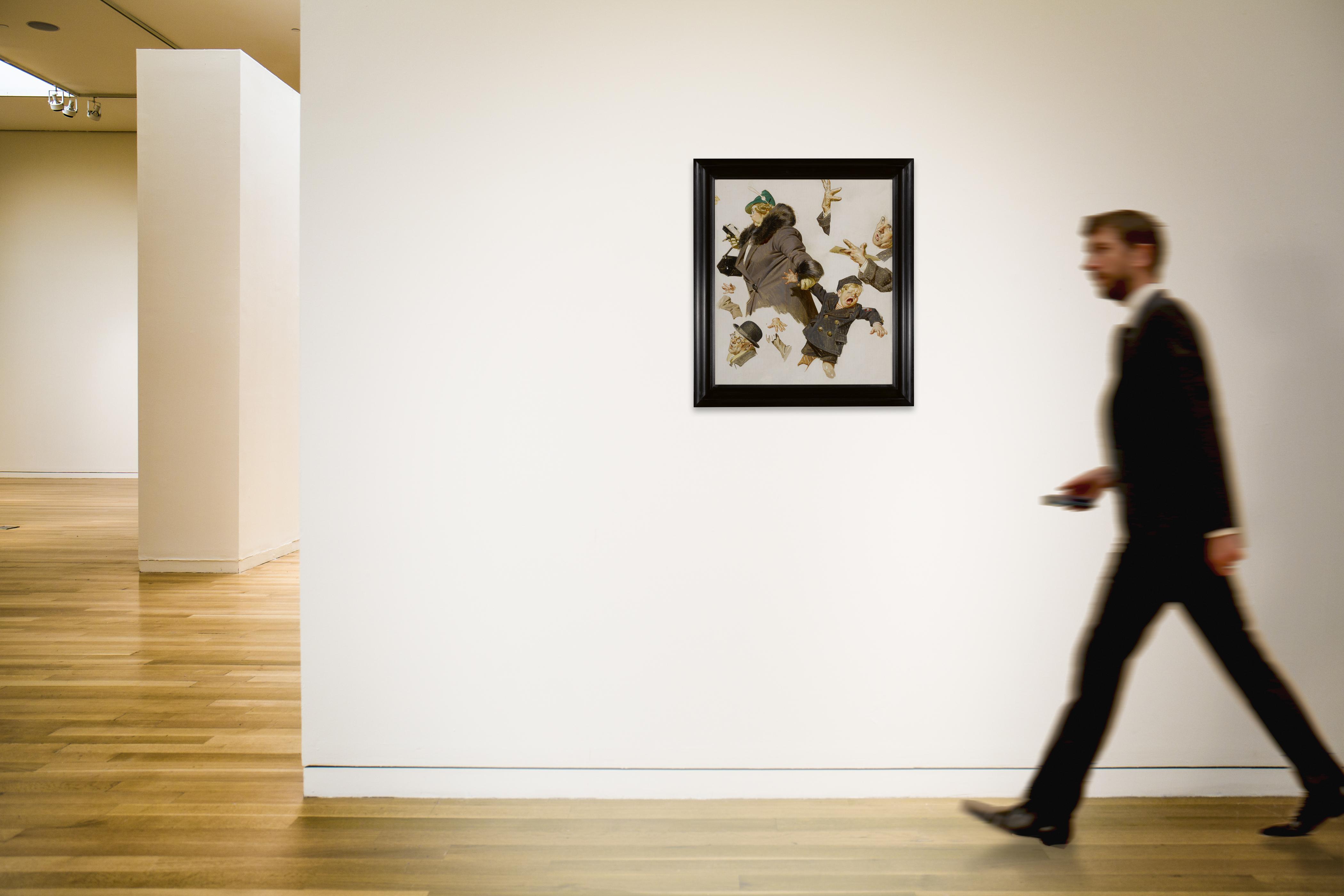 Joseph Christian Leyendecker - Study For \'Twas The Night Before Christmas\'