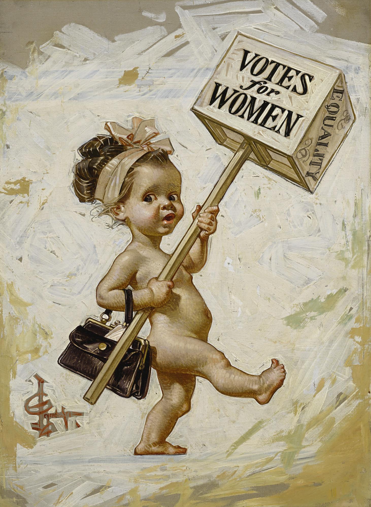 Joseph Christian Leyendecker - Votes For Women