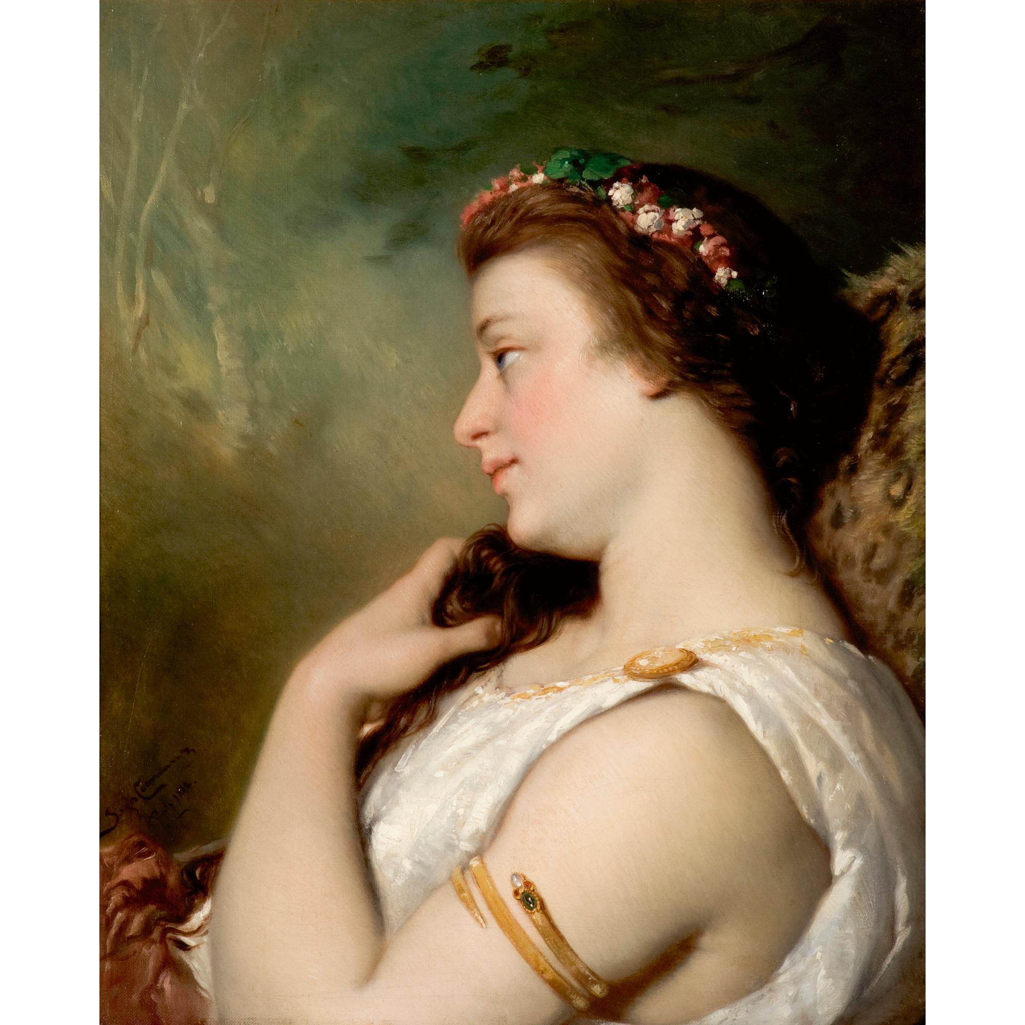 Joseph Coomans - Belgian Reverie