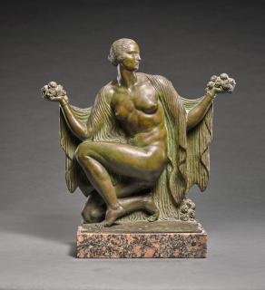 Joseph Cormier - Femme aux roses (Woman with roses)