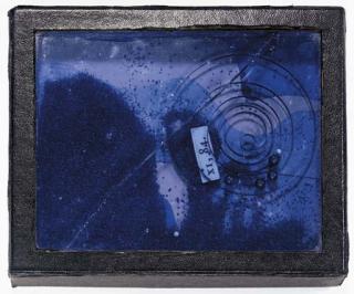 Joseph Cornell - Untitled (Blue Sand Box With Spiral)