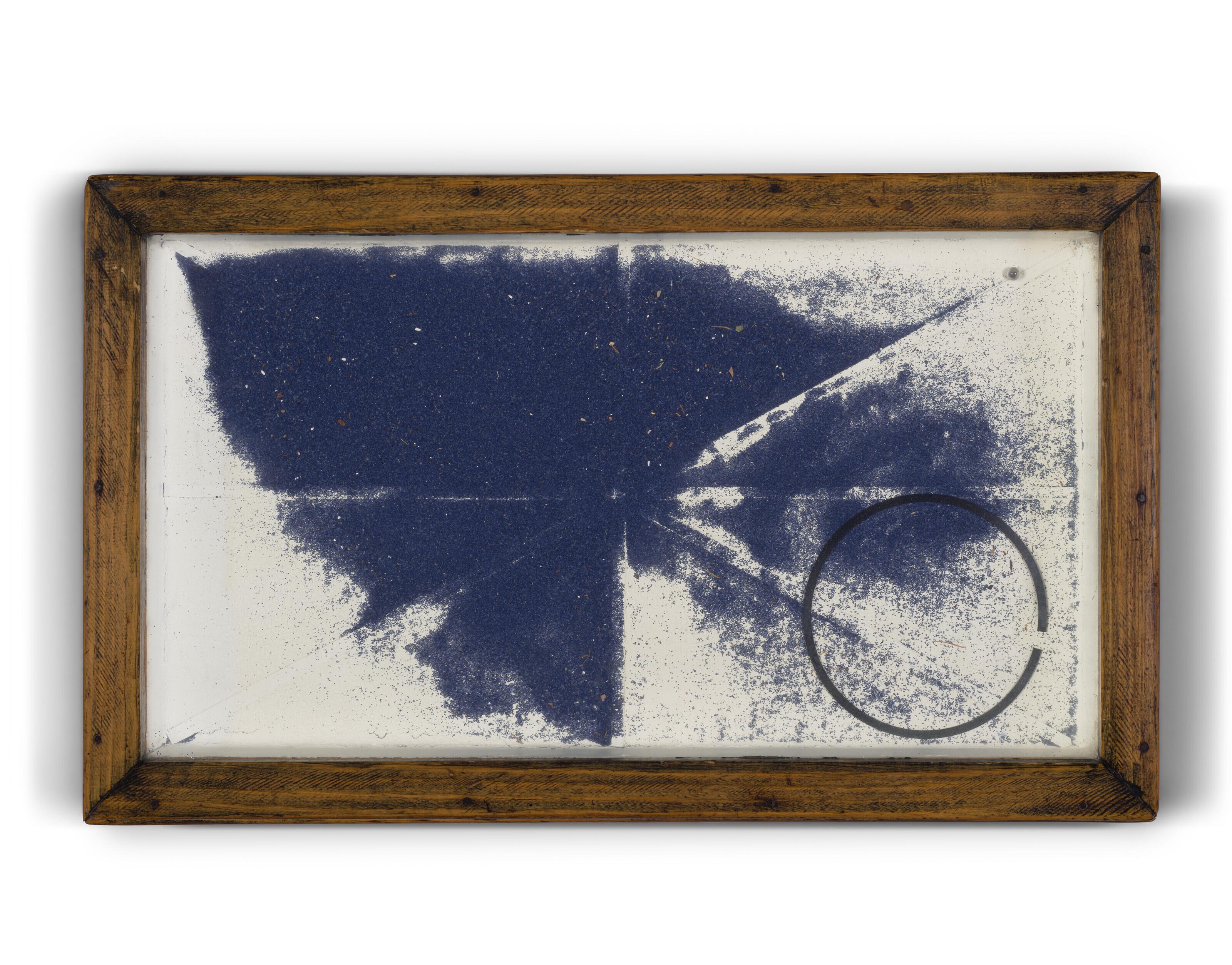 Joseph Cornell - Untitled (Blue Sand Tray)