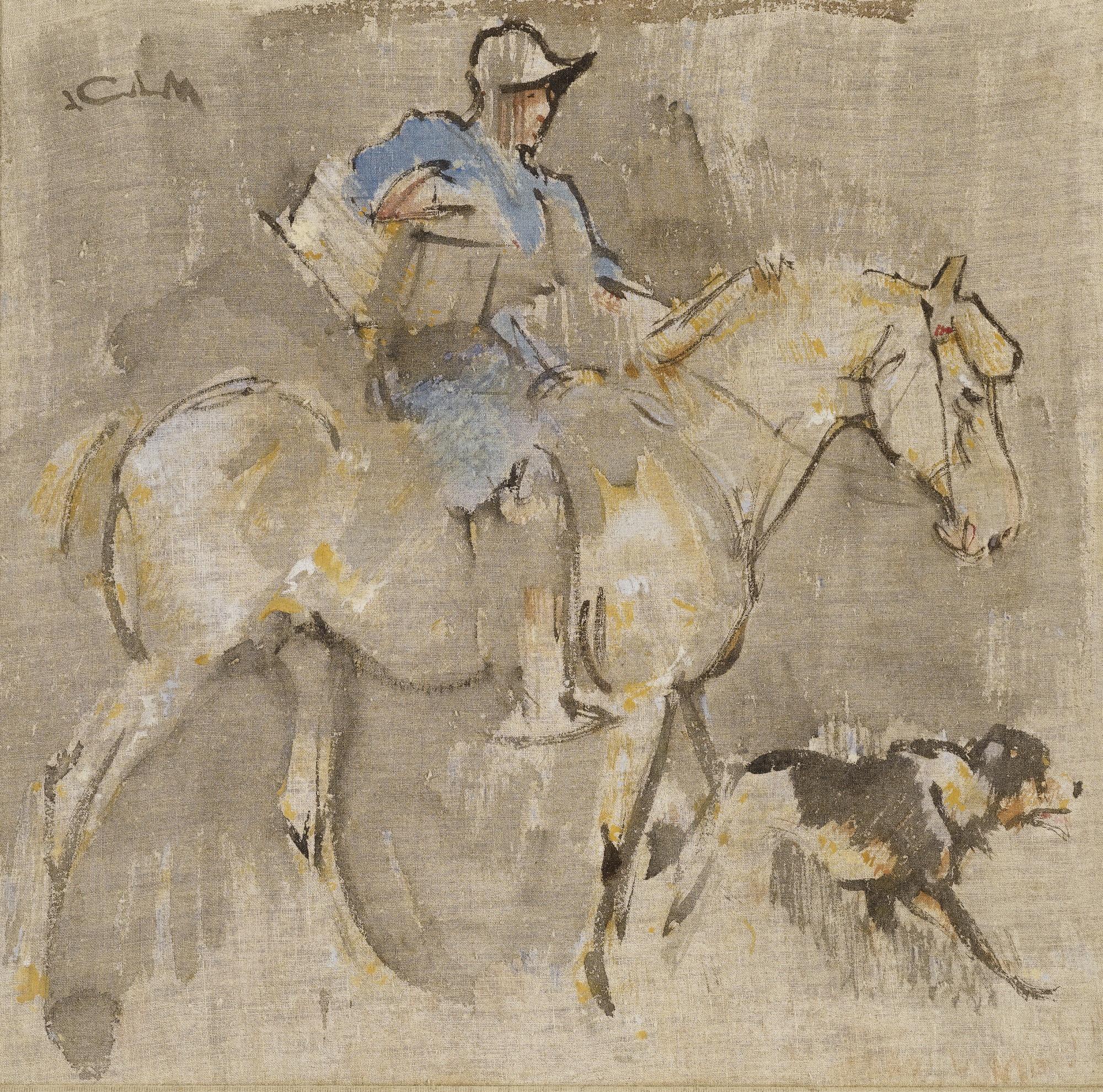 Joseph Crawhall, R.S.W. - Groom And Pony