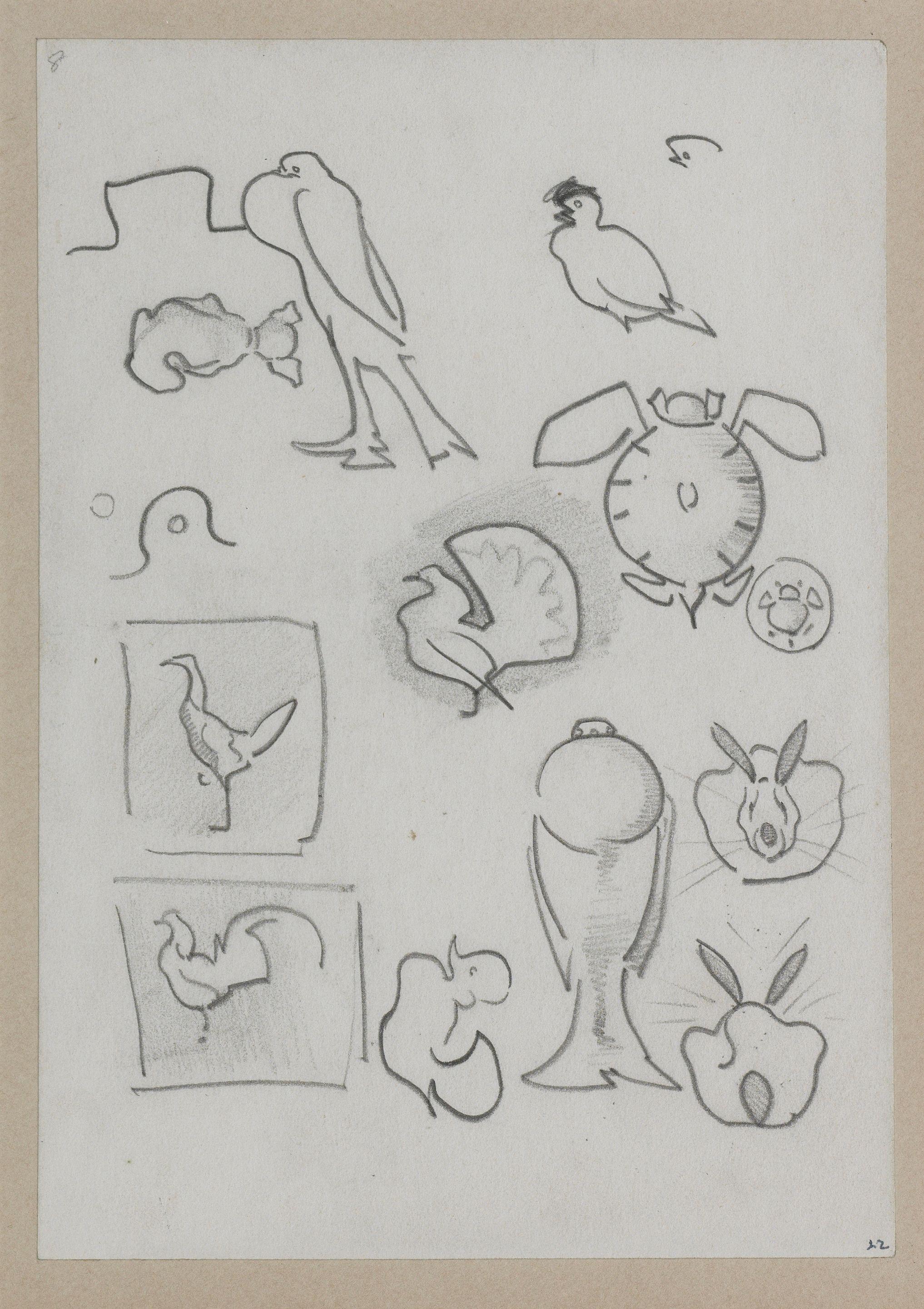 Joseph Crawhall RSW - Animal studies