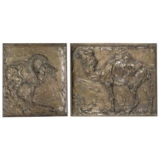 Joseph Crawhall - Ibex; Camel