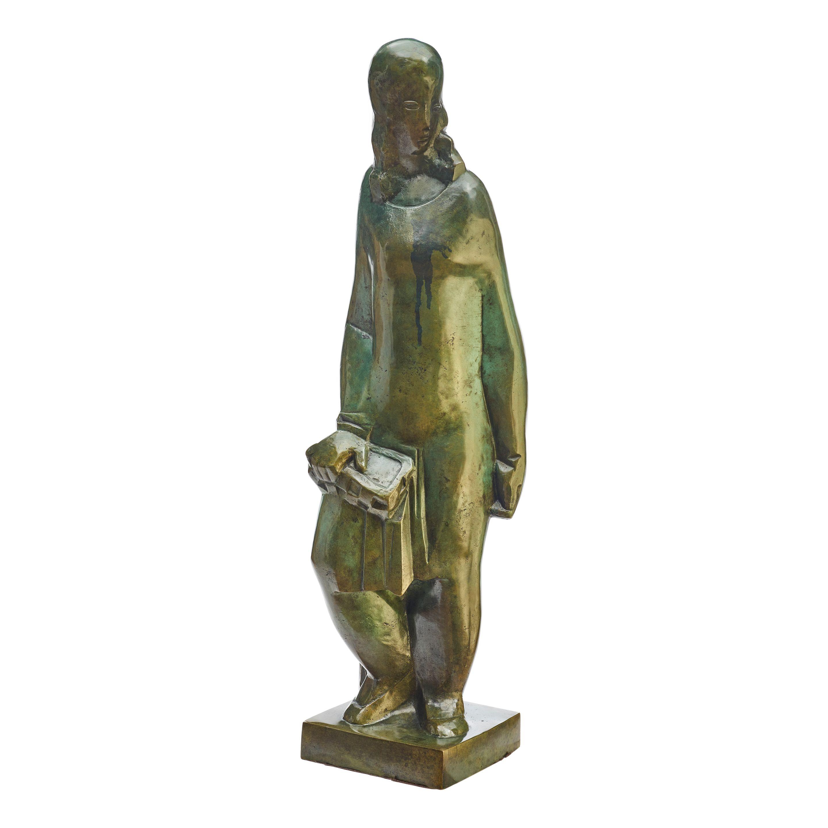 Joseph Csaky - Femme au panier