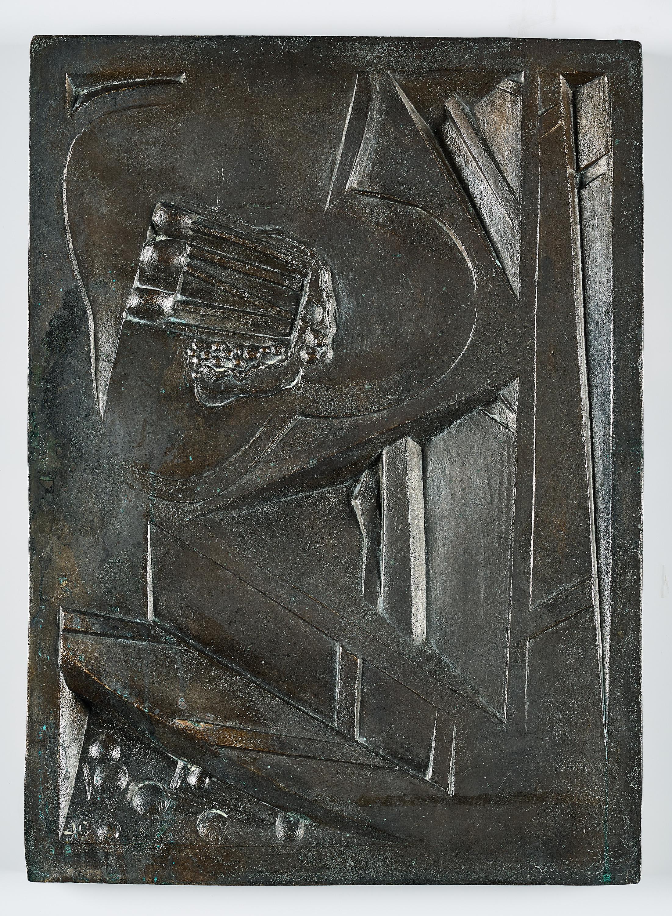 Joseph Csaky - Fleurs, dites aussi nature morte cubiste.