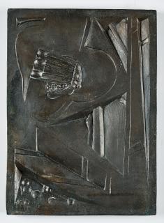 Joseph Csaky - Fleurs, dites aussi nature morte cubiste.