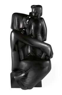 Joseph Csaky - La mère à l\'enfant