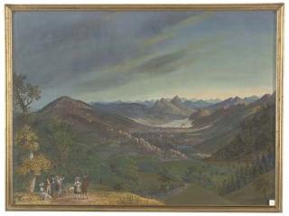 Joseph de Landerset - A Swiss Landscape