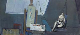 Joseph de Martini - Figure in Hammock; and Downing Sun