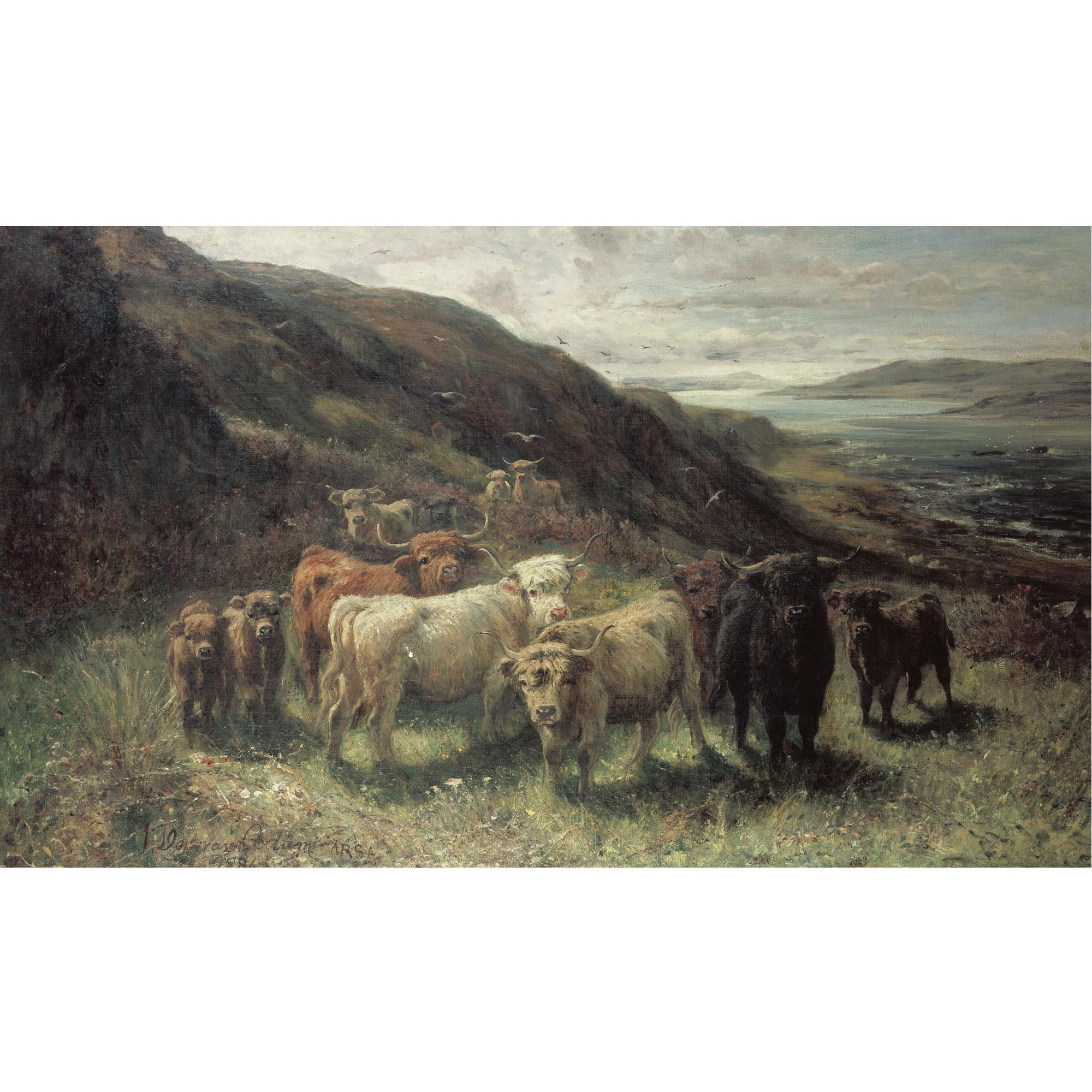 Joseph Denovan Adam - September In The Highlands