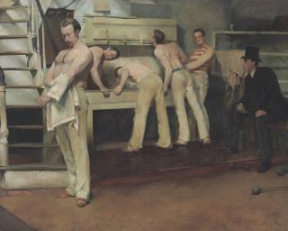 Joseph Dierickx - Le Lavoir au gymnase