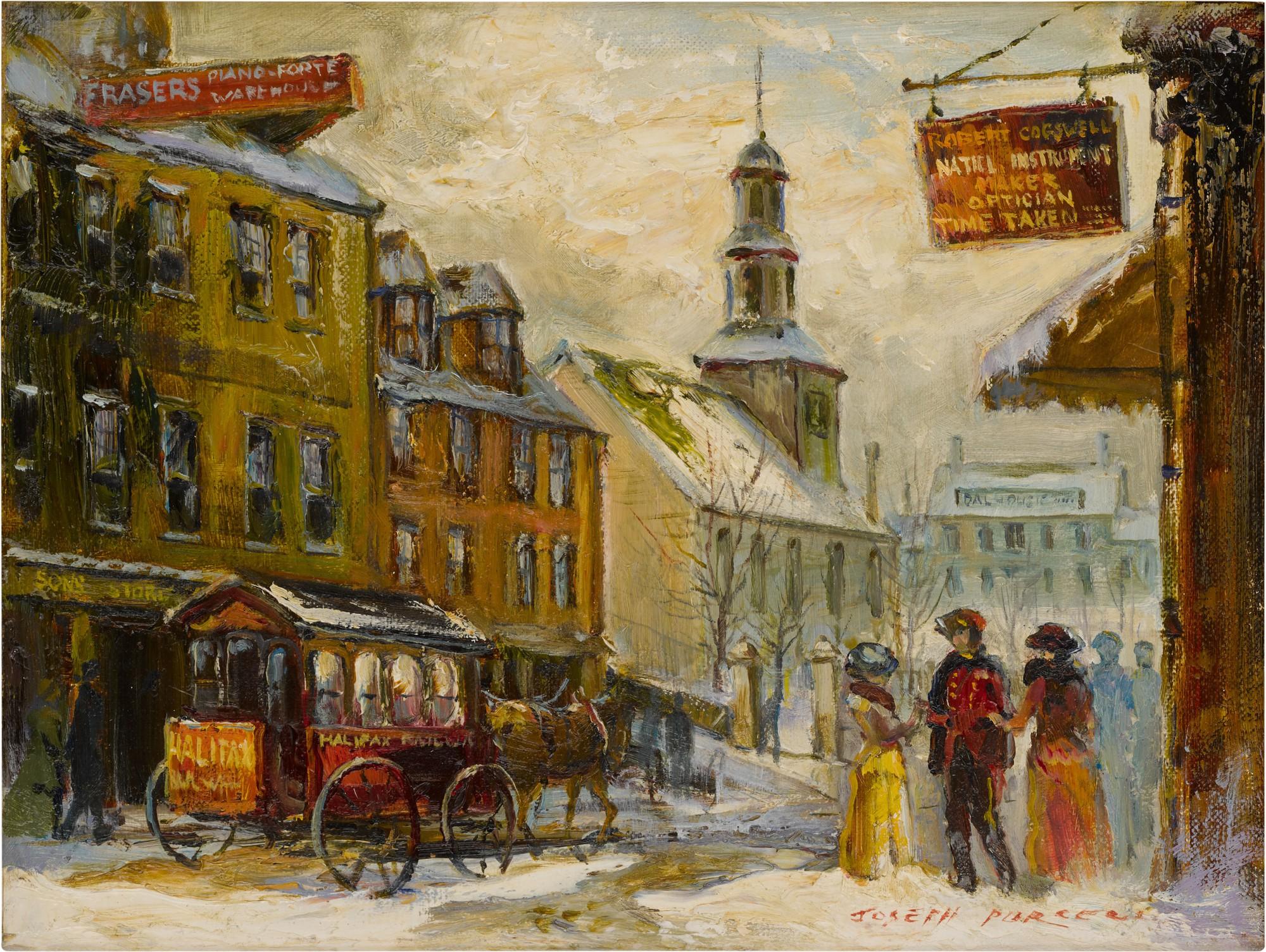 Joseph Douglas Purcell - Granville Street (Two Works)