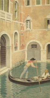 Joseph Edward Southall, R.W.S. - Rio Della Guerra, Venice