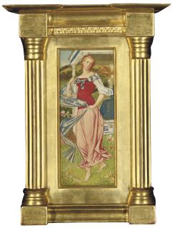 Joseph Edward Southall, R.W.S. - Study for a figure of Arethusa