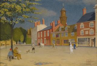 Joseph Edward Southall, R.W.S. - The Green At Banbury