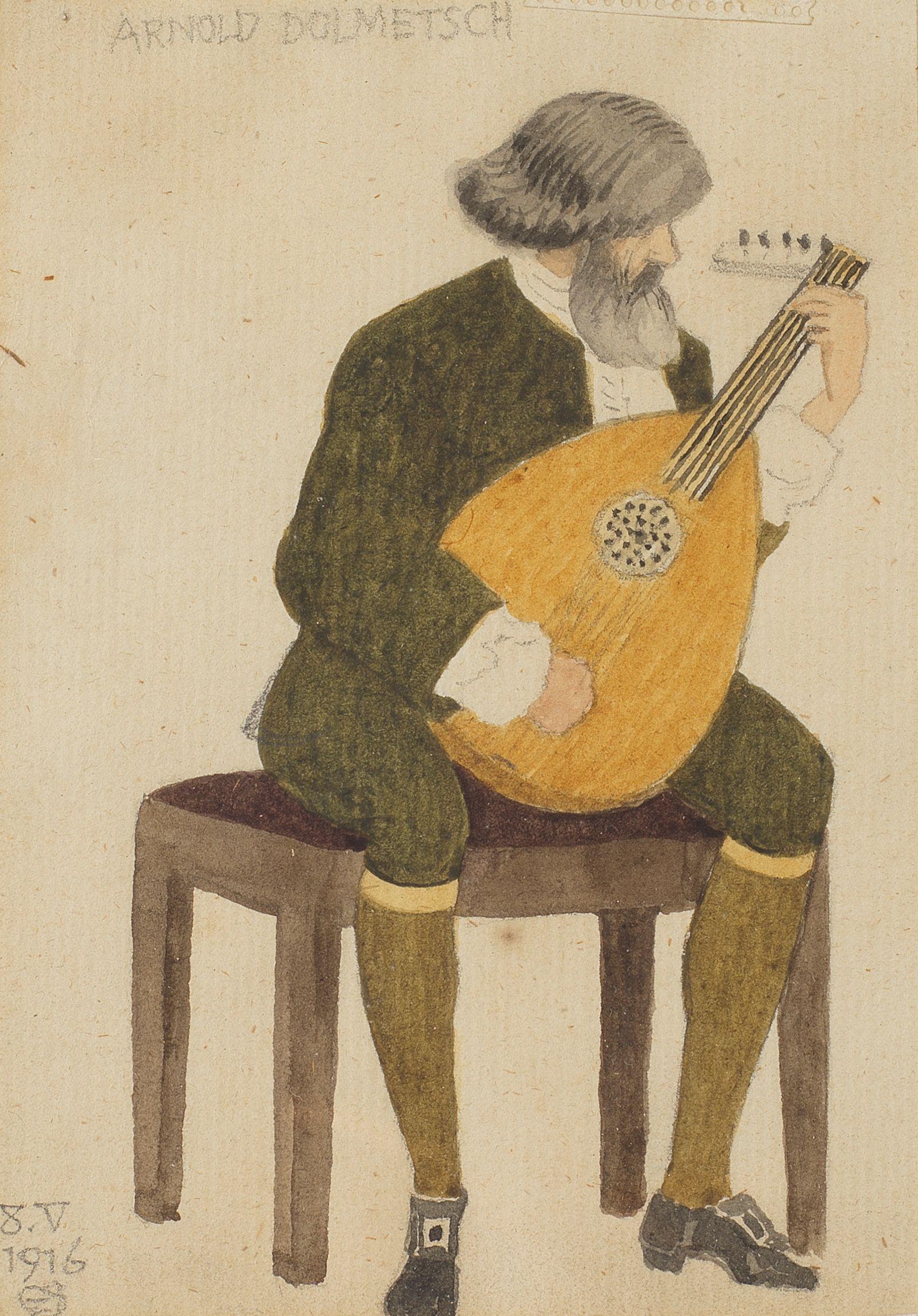 Joseph Edward Southall, RWS, NEAC, RBSA - Arnold Dolmetsch