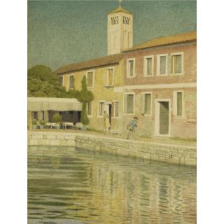Joseph Edward Southall - Canal At Torcello