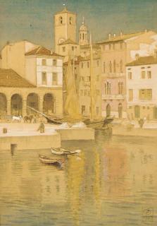 Joseph Edward Southall - Harbour View