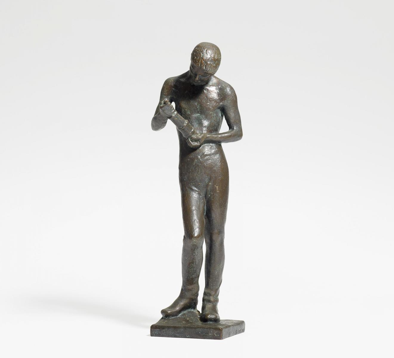 Joseph Enseling - Jungbergmann mit Lampe