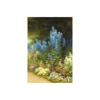 Joseph Farquharson R.A. - A Corner Of My Garden At Finzean