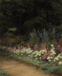 Joseph Farquharson, R.A. - A corner of my garden