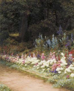 Joseph Farquharson, R.A. - A corner of my garden