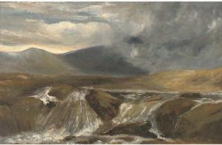 Joseph Farquharson, R.A. - A Highland torrent