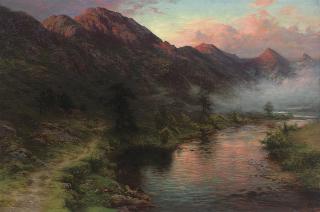 Joseph Farquharson, R.A. - Five Sisters of Kintail, Glen Shiel